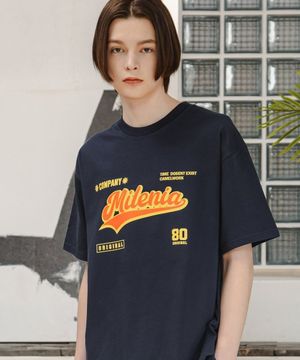 밀레니엄 오리지날 반팔티셔츠(네이비)