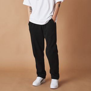 무지 일자 스웨트 팬츠