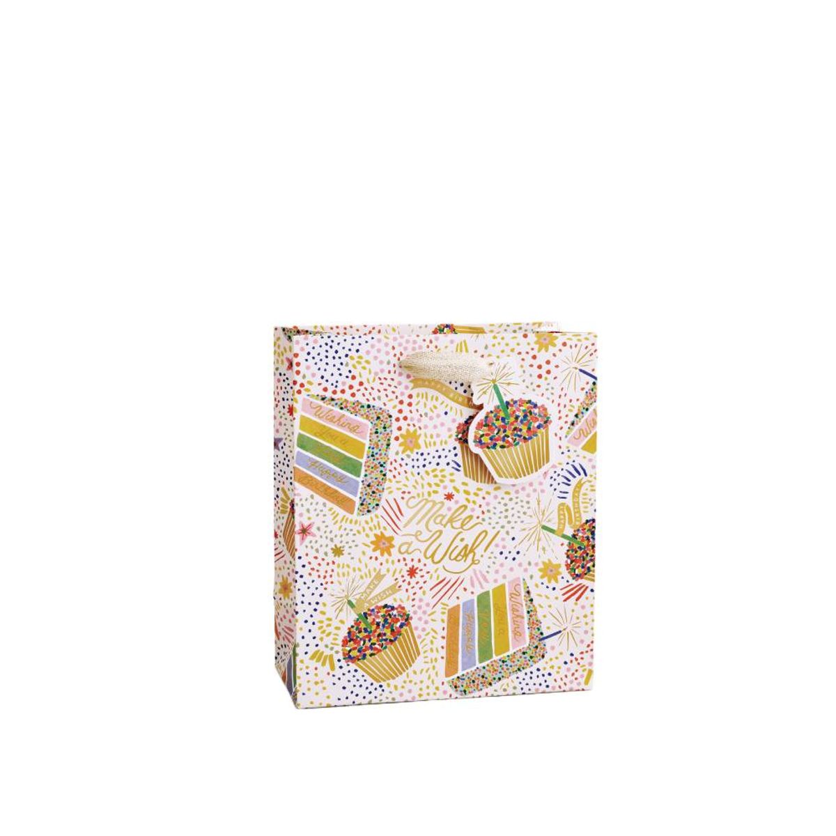 라이플 페이퍼(RIFLE PAPER) Birthday Cake Medium 기프트 백