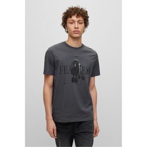 도그 프린트 코튼 반팔 티셔츠 50491814_022