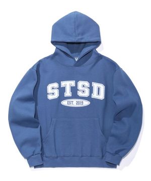 STSD 아치 로고 후드 블루
