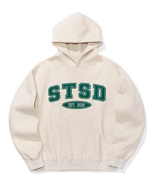 STSD 아치 로고 후드 오트밀