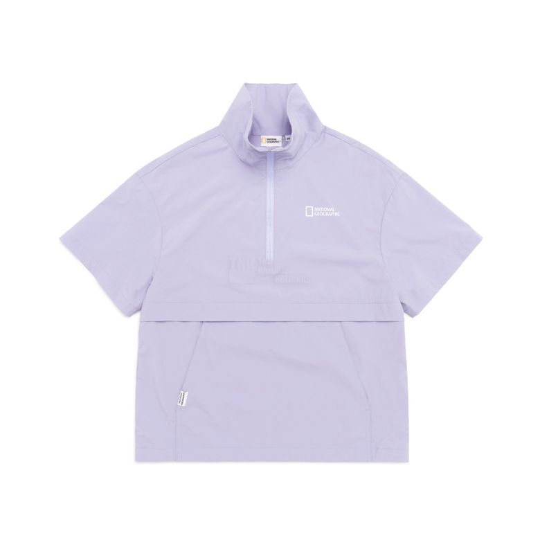 K232UFT860 반팔 카라 반집업 BLUE LAVENDER