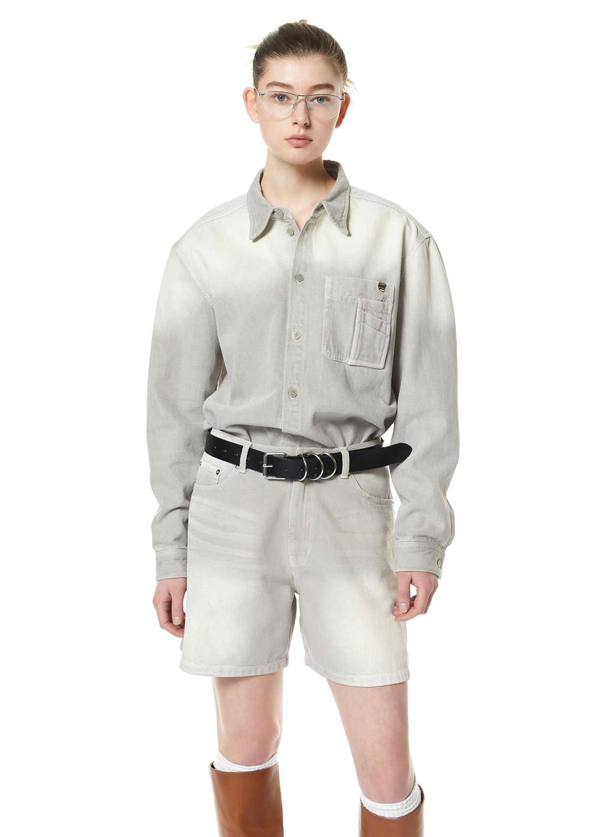 엘씨디씨티엠(LCDC™) DYED DENIM SHORTS