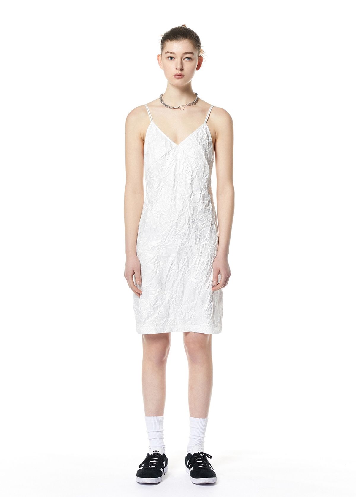 엘씨디씨티엠(LCDC™) CRINKLED SLIP DRESS