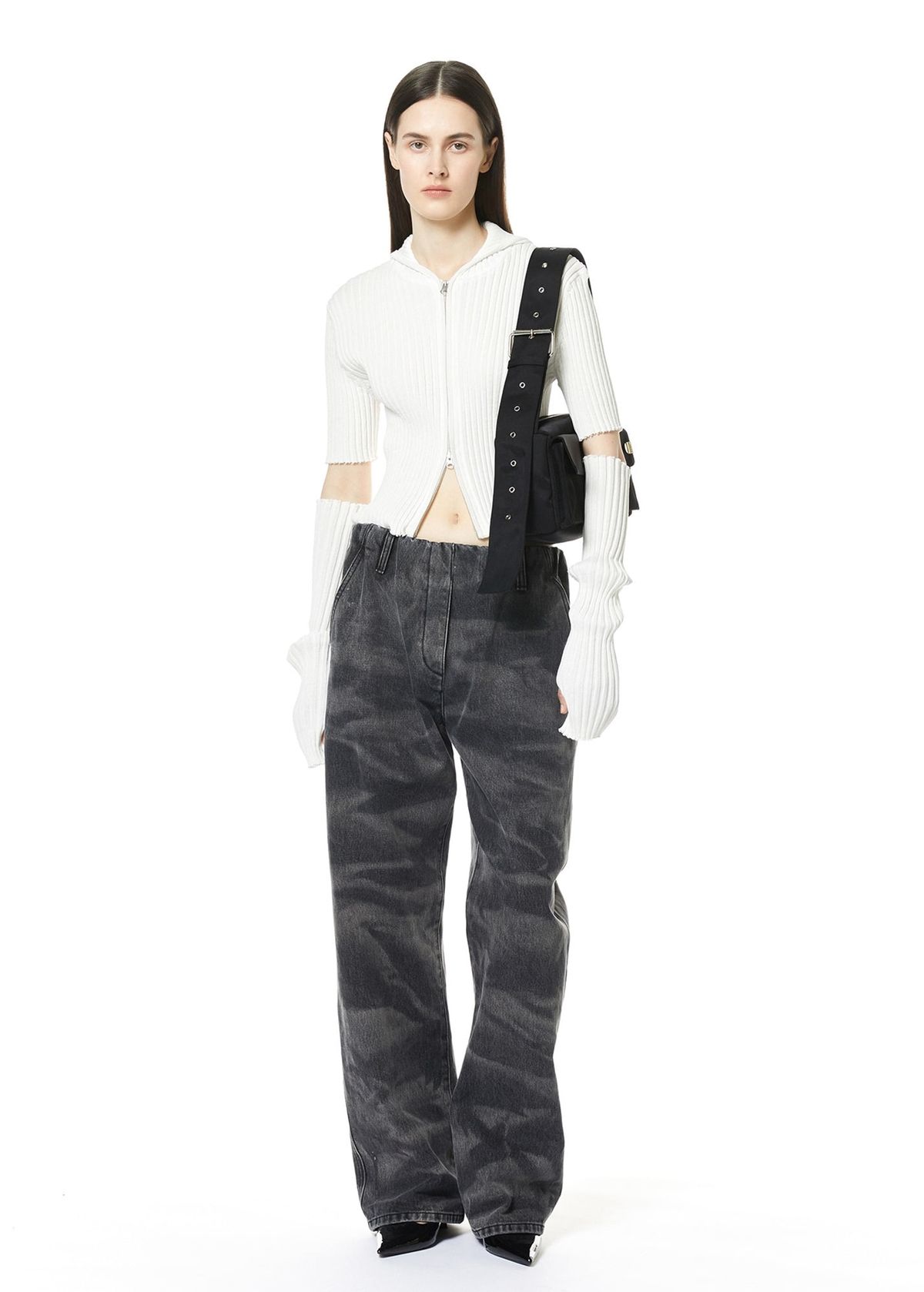 엘씨디씨티엠(LCDC™) HOODED CARDIGAN  WITH ARM WARMERS