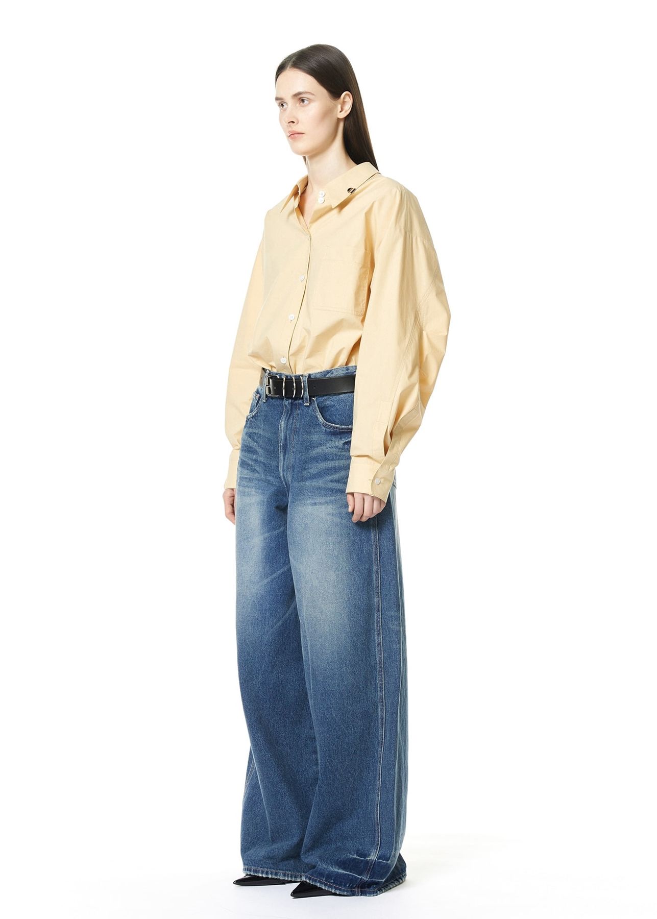 MUSINSA公式 | LCDC TM WIDE-LEG DENIM TROUSERS