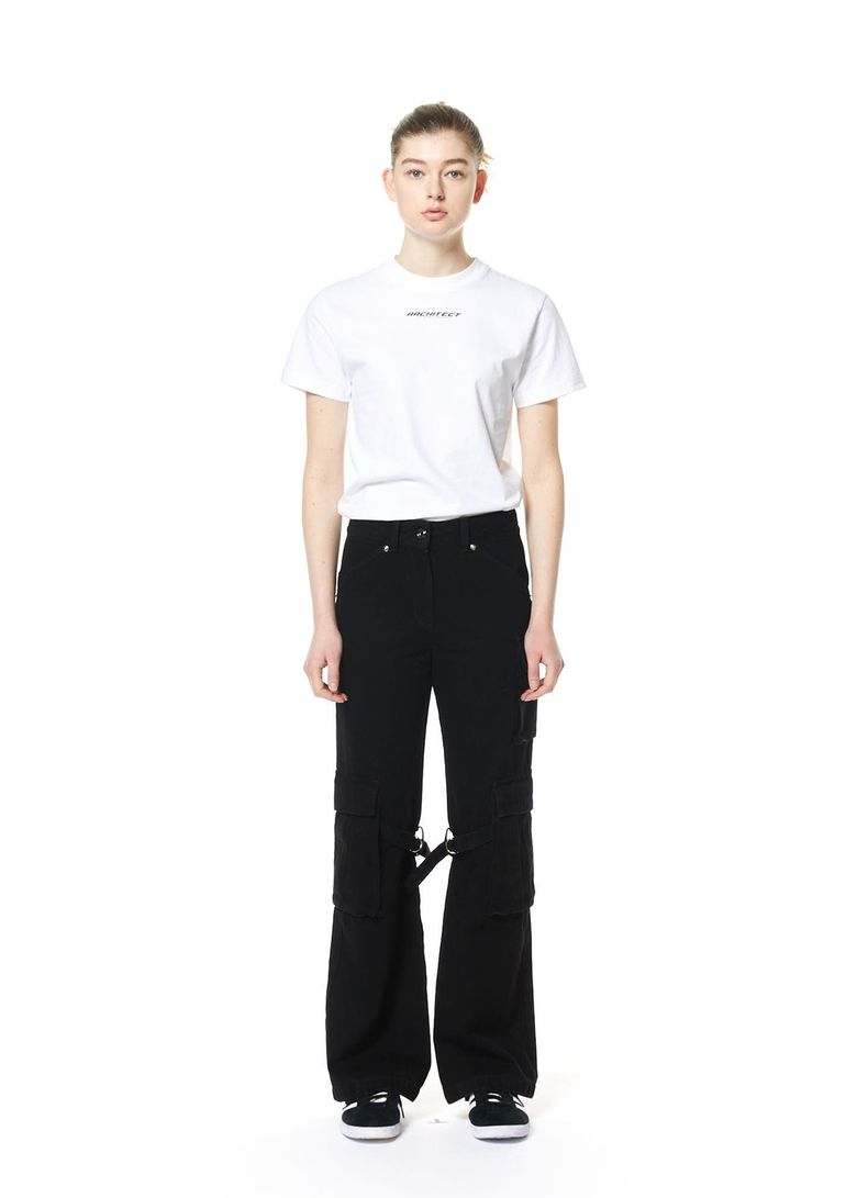 UTILITY CARGO DENIM TROUSERS