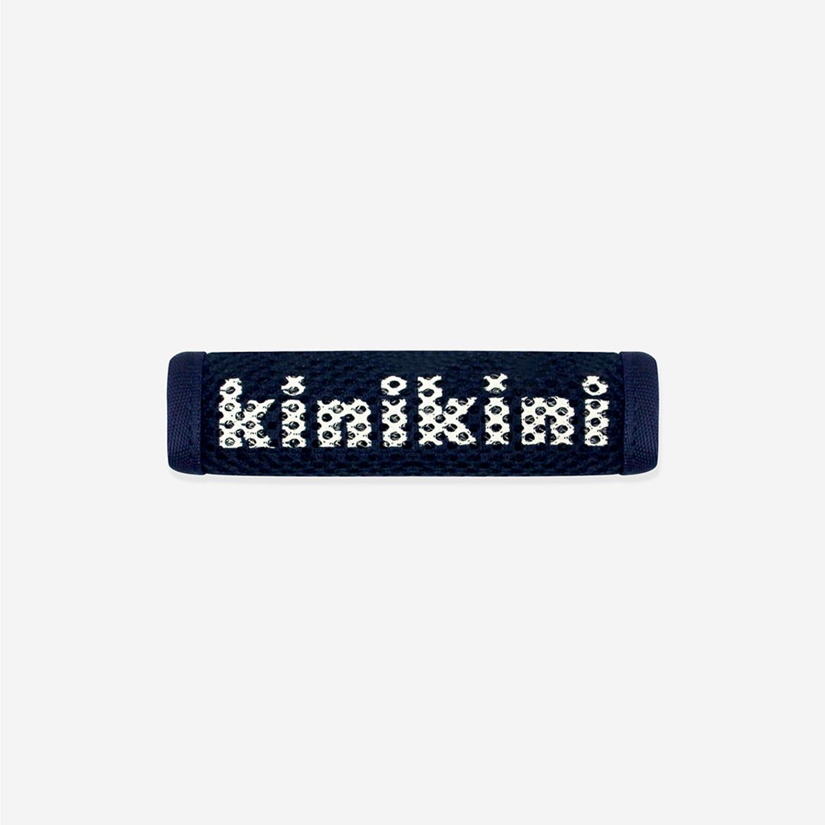 키니키니(KINIKINI) 시그니처 로고 메쉬 손잡이 - 네이비