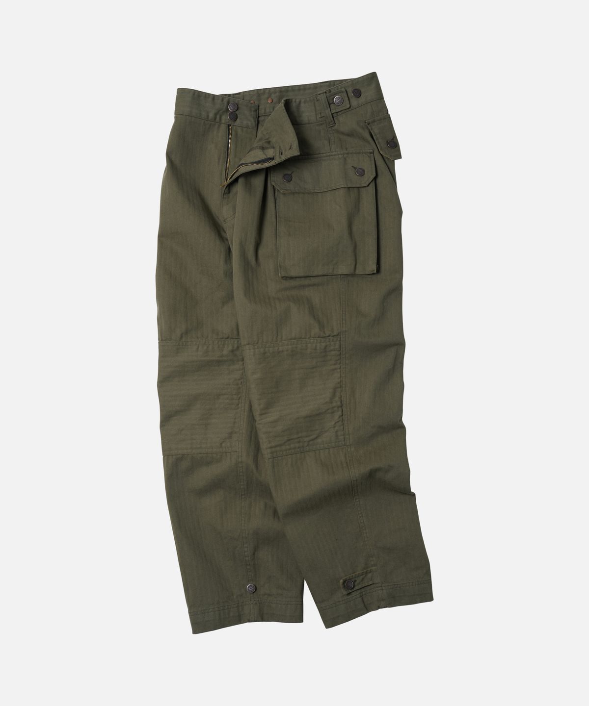 프리즘웍스(FRIZMWORKS) P44 HBT MONKEY PANTS _ OLIVE