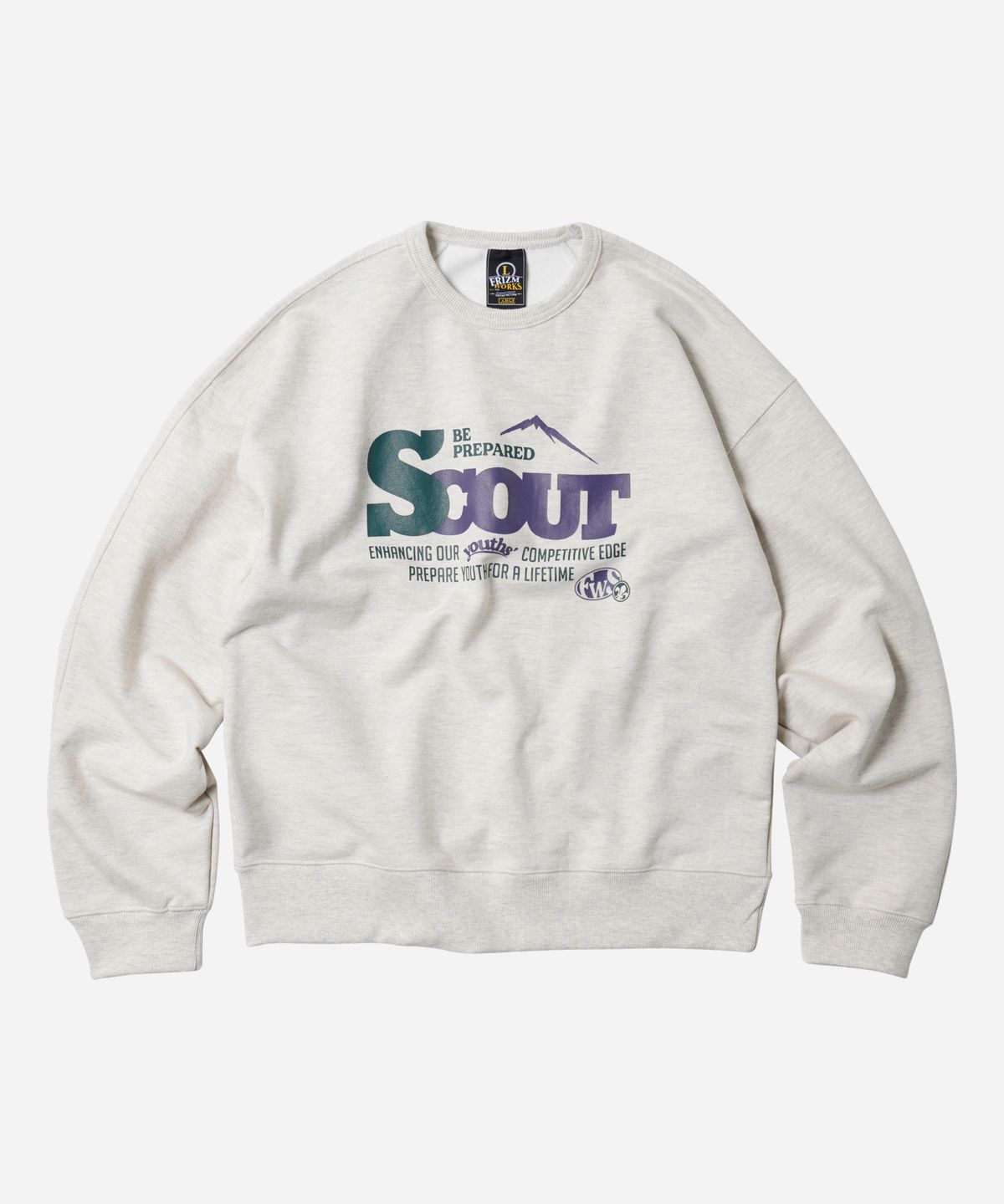 프리즘웍스(FRIZMWORKS) SCOUT SWEATSHIRT _ OATMEAL