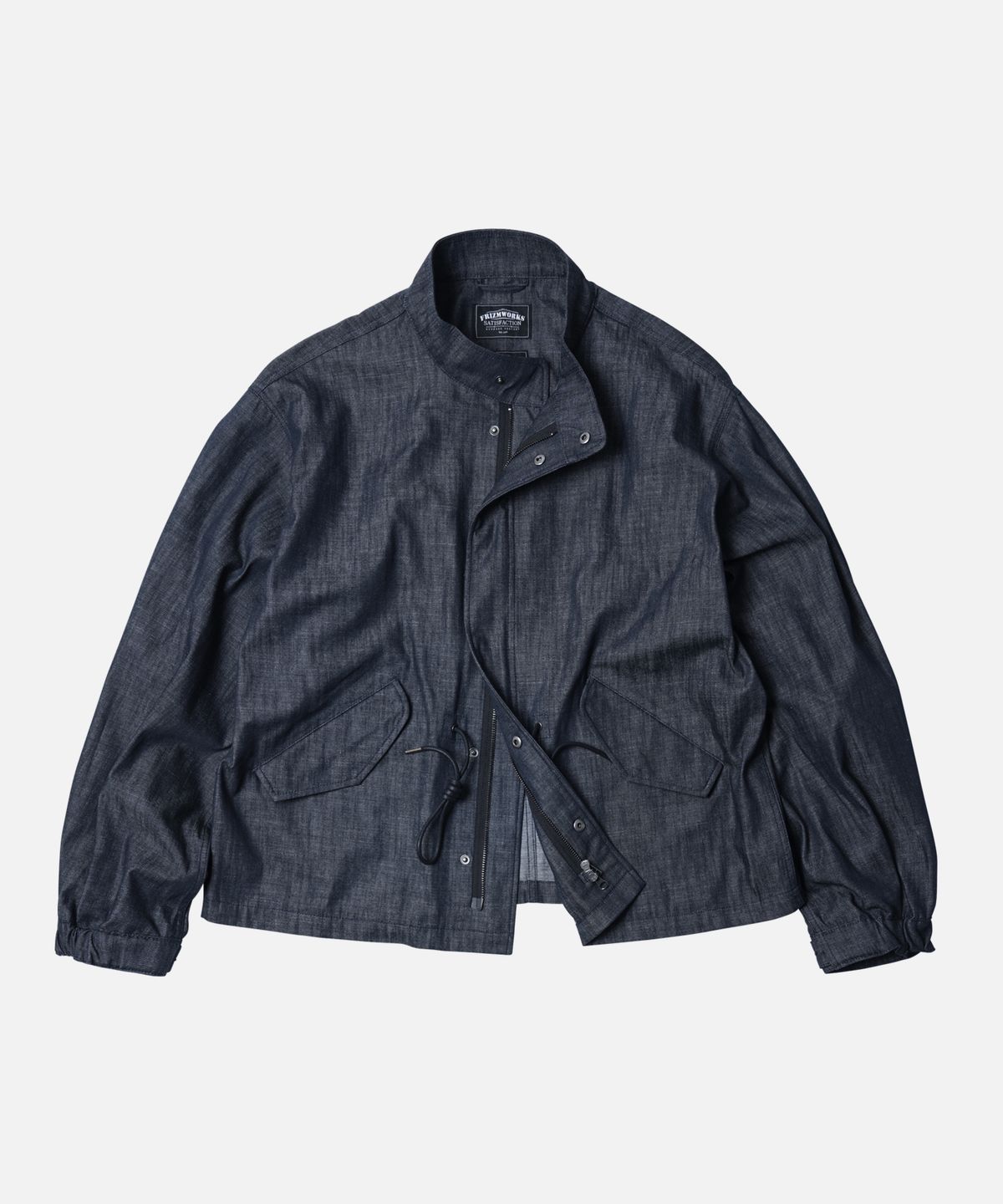 프리즘웍스(FRIZMWORKS) OSCAR DENIM FISHTAIL JACKET _ INDIGO