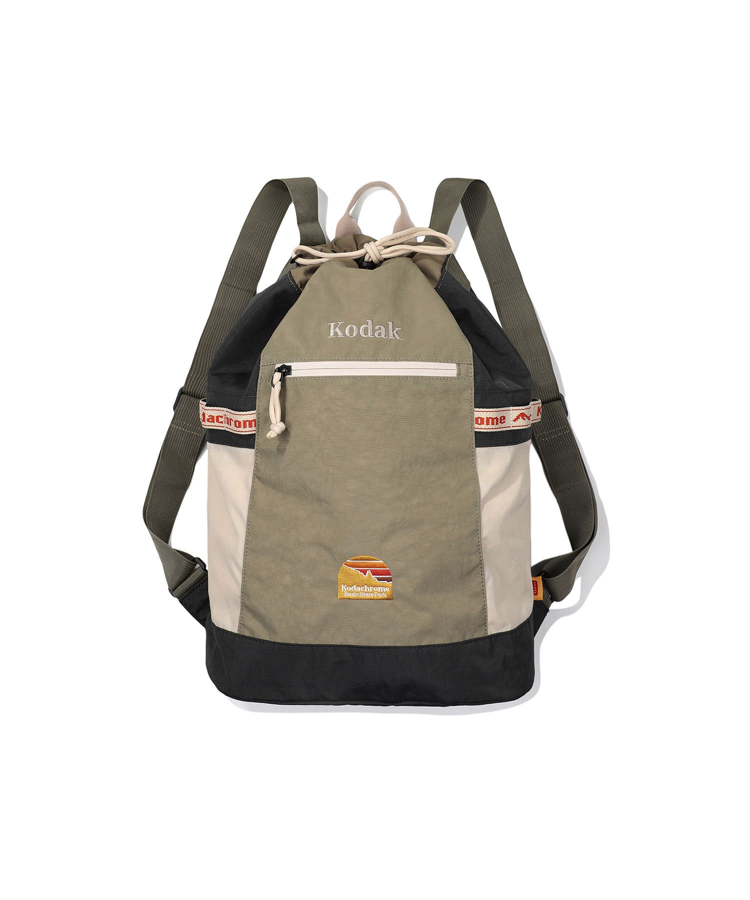 KODAK Bucket Backpack/コダック　リュック MUSINSA公式 | KODAK Kodachrome Bucket Backpack KHAKI