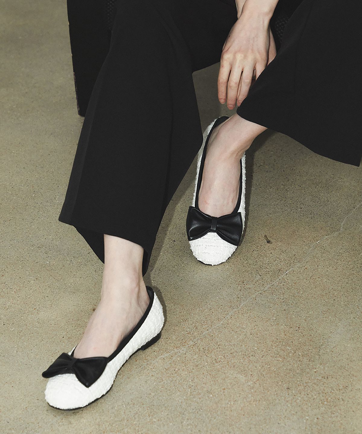 트레텐(TRETEN) Round toe Flatshoes