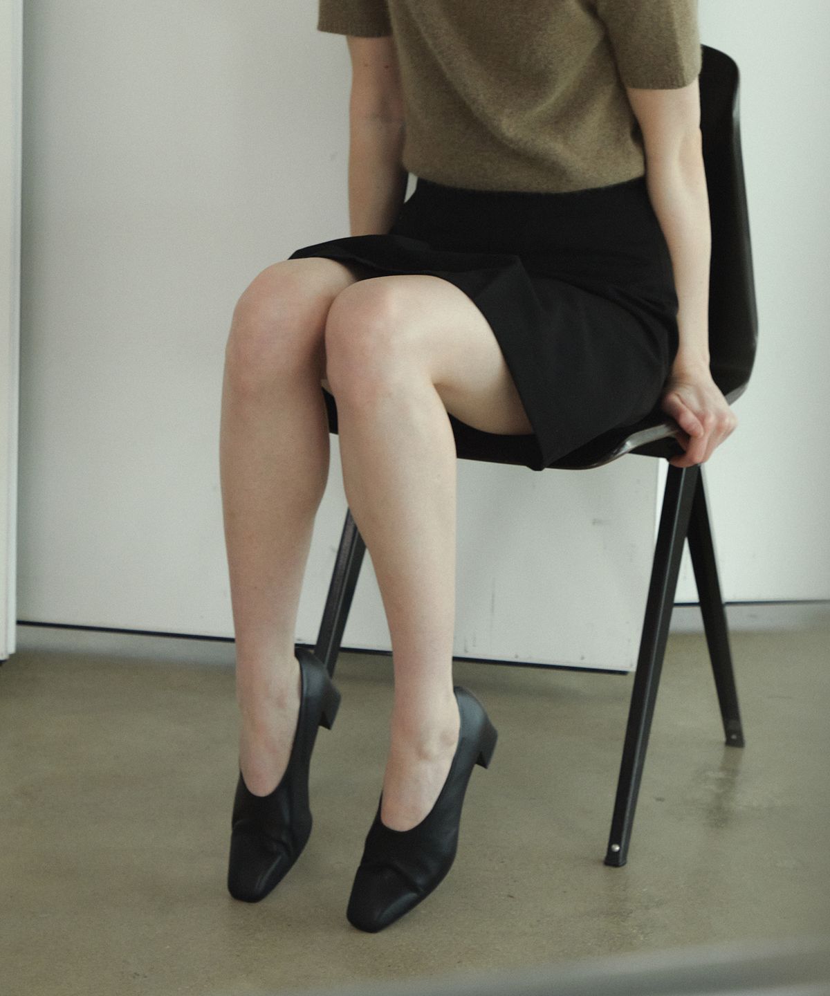트레텐(TRETEN) Square toe Pumps
