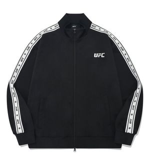 UFC 라인 릴렉스핏 트랙 자켓 블랙 U4TTU1301BK
