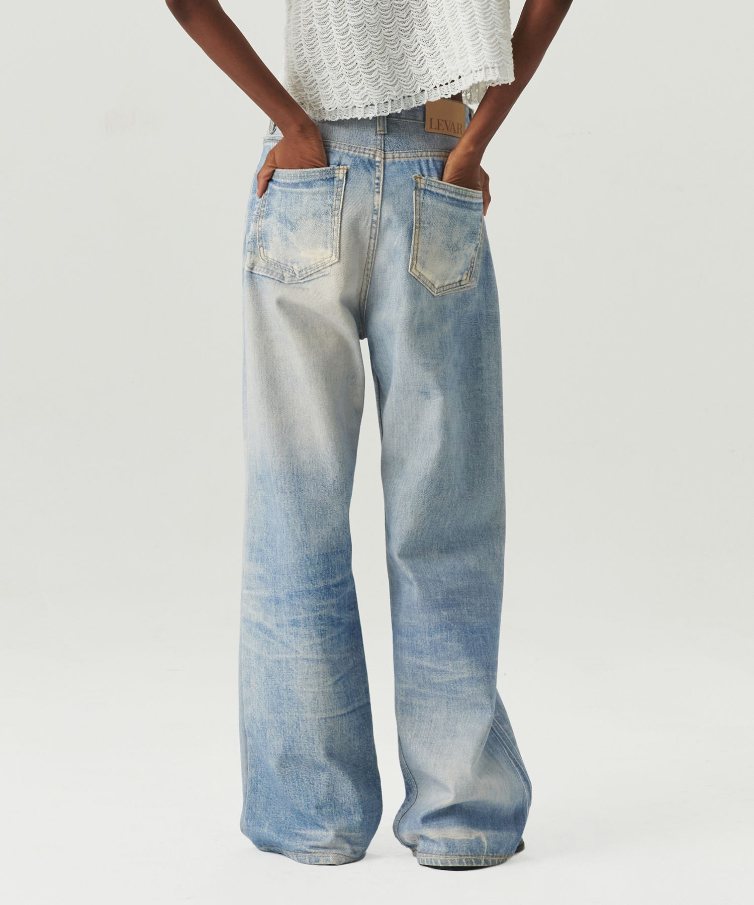 ★韓国発★Digital-Print Relax Denim - Digital Print/LEVAR MUSINSA | LEVAR Digital-Print Relax Denim - Digital Print