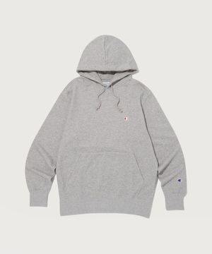 베이직 C로고 후드 티셔츠 Normal Grey