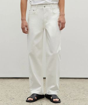 Dawn Semi Wide Jeans DCPT002Ivory