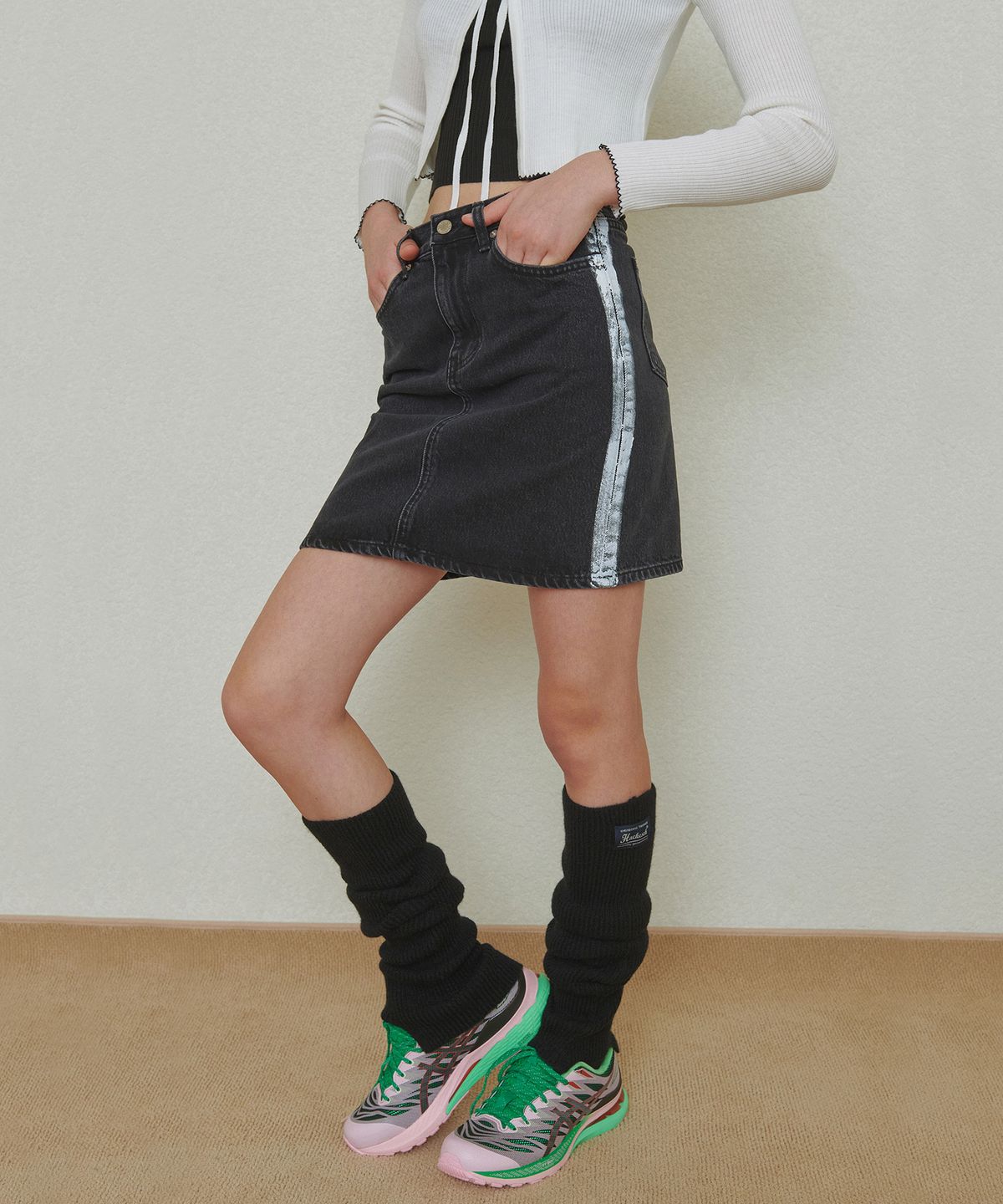 하케쉬(HACKESCH) Didy Skirt_Black