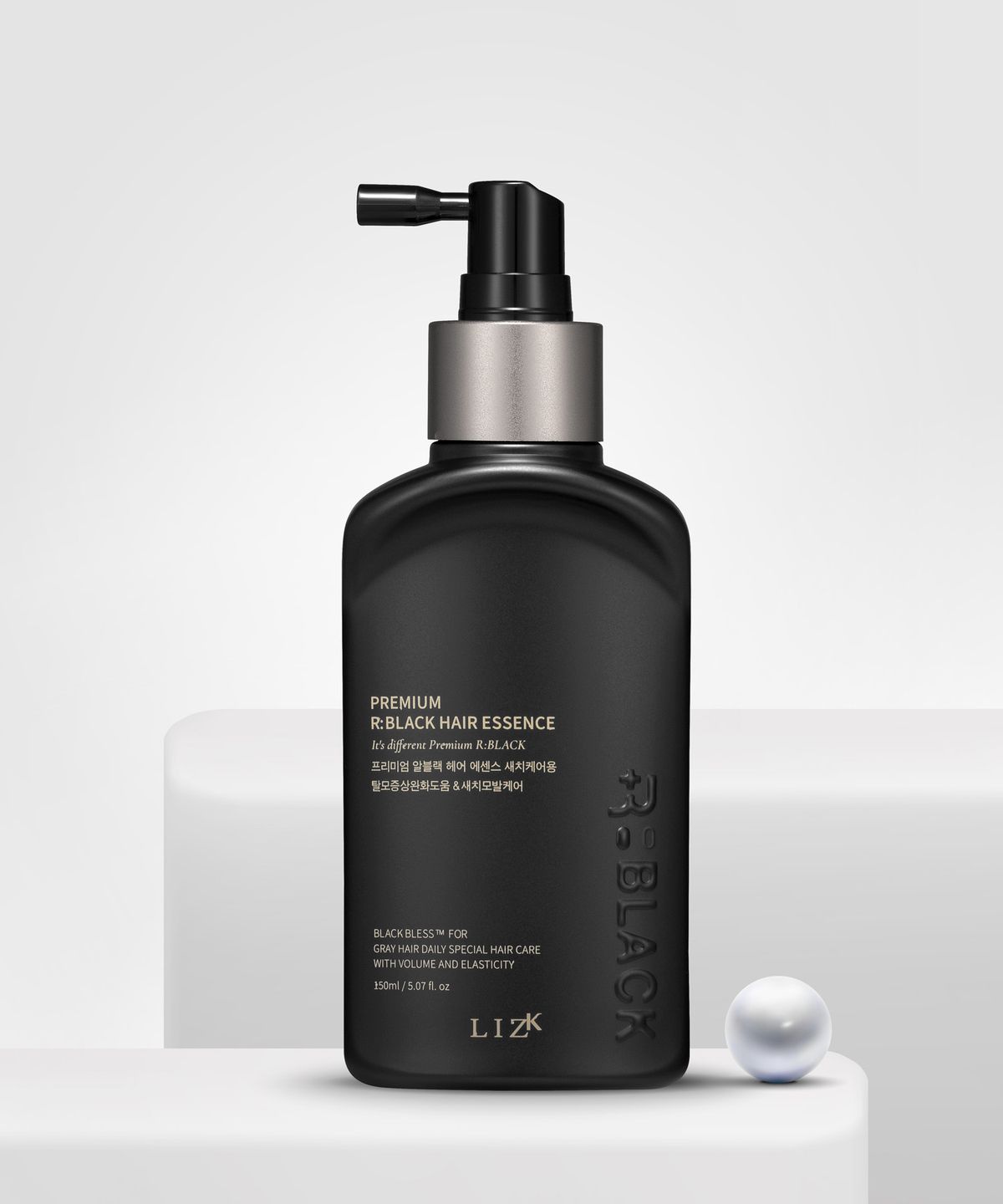 리즈케이(LIZK) 프리미엄 알블랙 탈모 증상 완화 두피 케어 에센스 토닉 150ml
