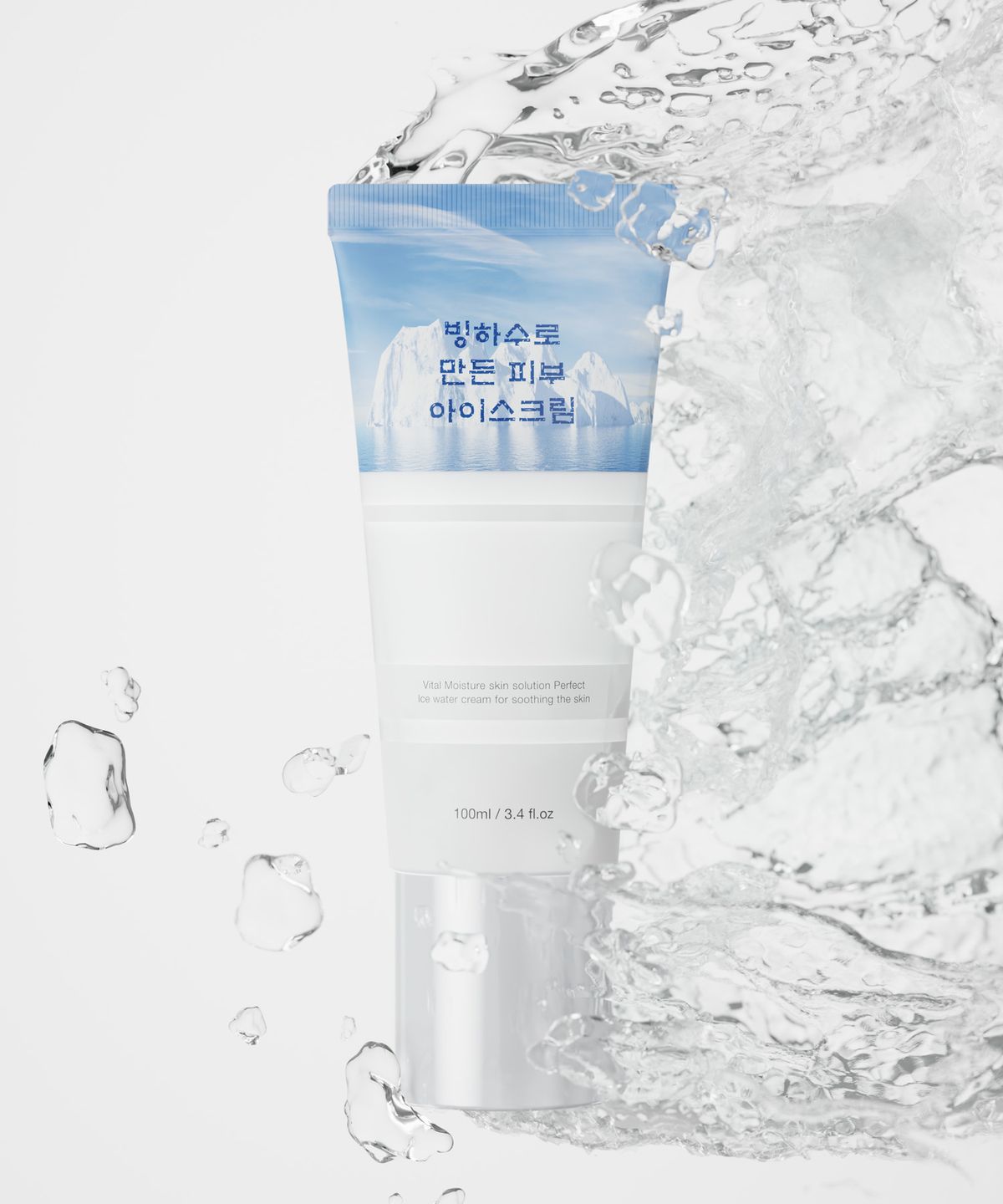 리즈케이(LIZK) 빙하수로 만든 수분 진정 수딩 모이스처 크림 100ml