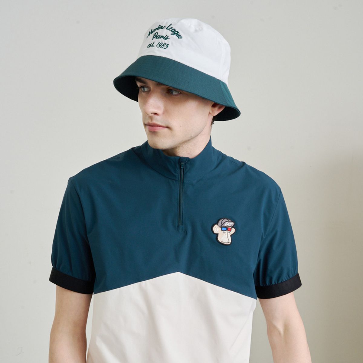 마틴골프(MARTINE GOLF) League Bucket Hat_White (Men)