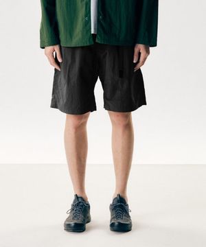 나일론 루즈 쇼츠 Black