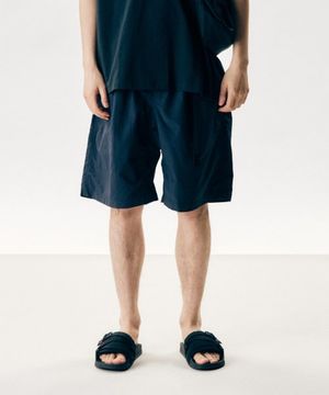 나일론 루즈 쇼츠 Eclips Blue