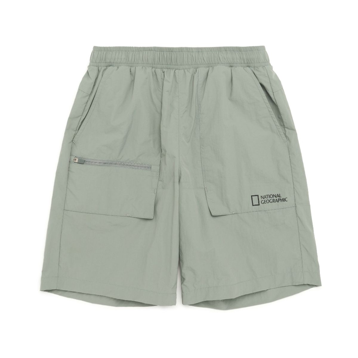 내셔널지오그래픽 키즈(NATIONAL GEOGRAPHIC KIDS) K232UHP850 트레이닝 5부 팬츠 G/KHAKI
