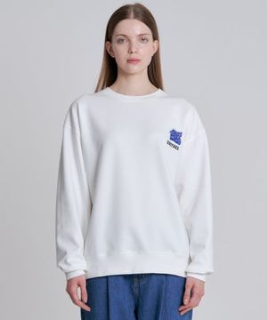 블루로즈 맨투맨 화이트