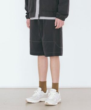 GORPCORE 2-WAY SHORTS / BLACK