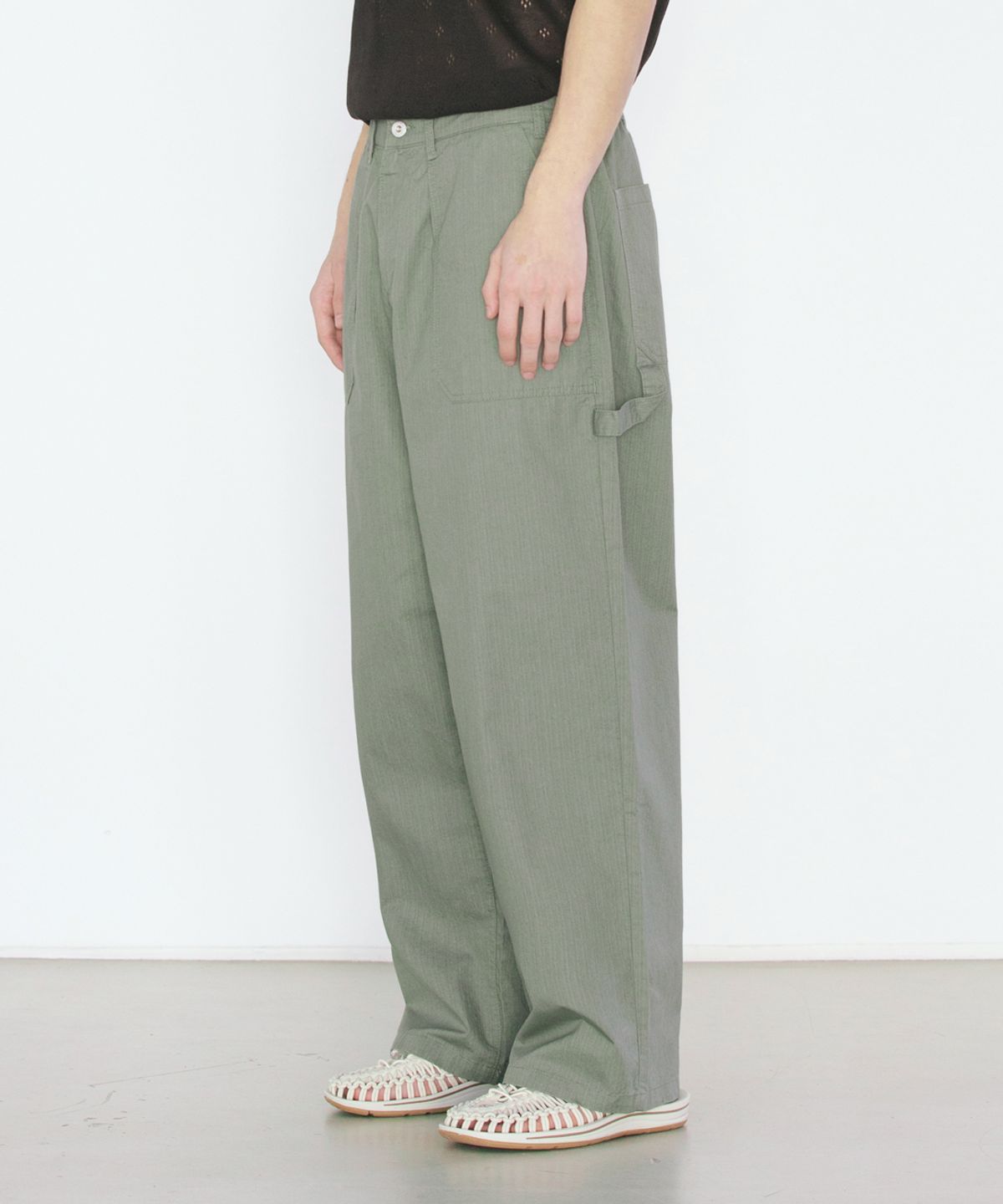 빅유니온(BIG UNION) FATIGUE WELL PANTS / OLIVE
