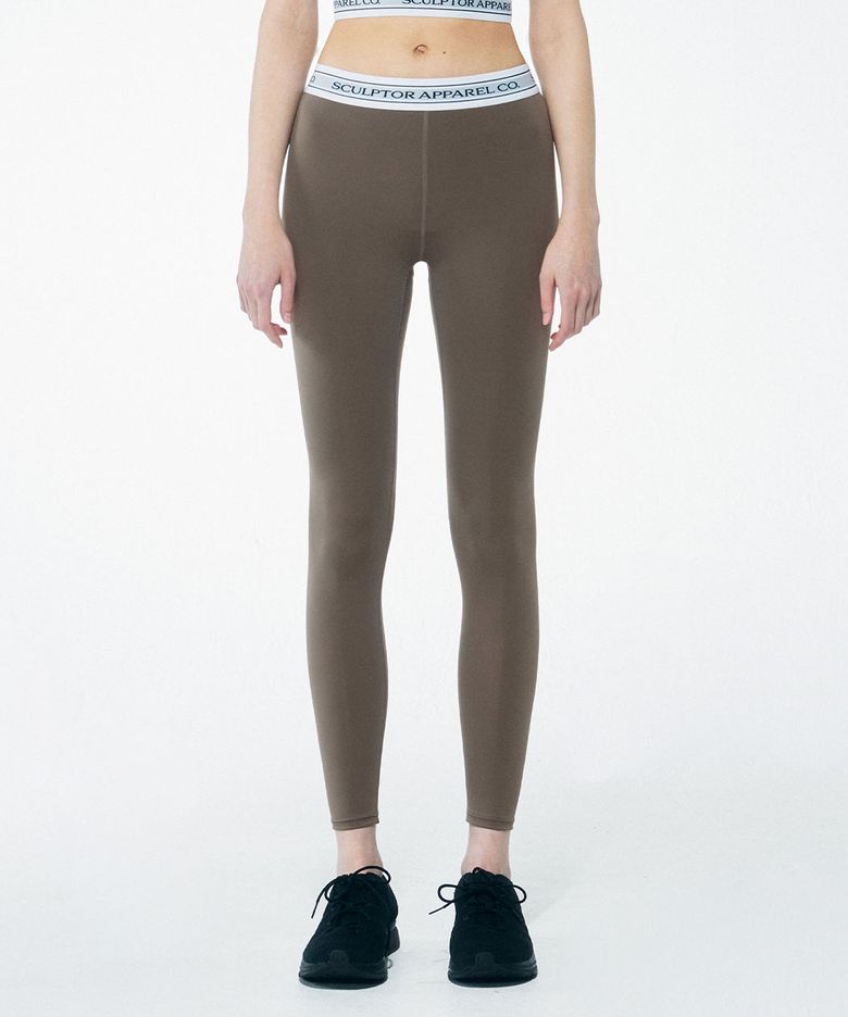 Banding Training Tights Brown