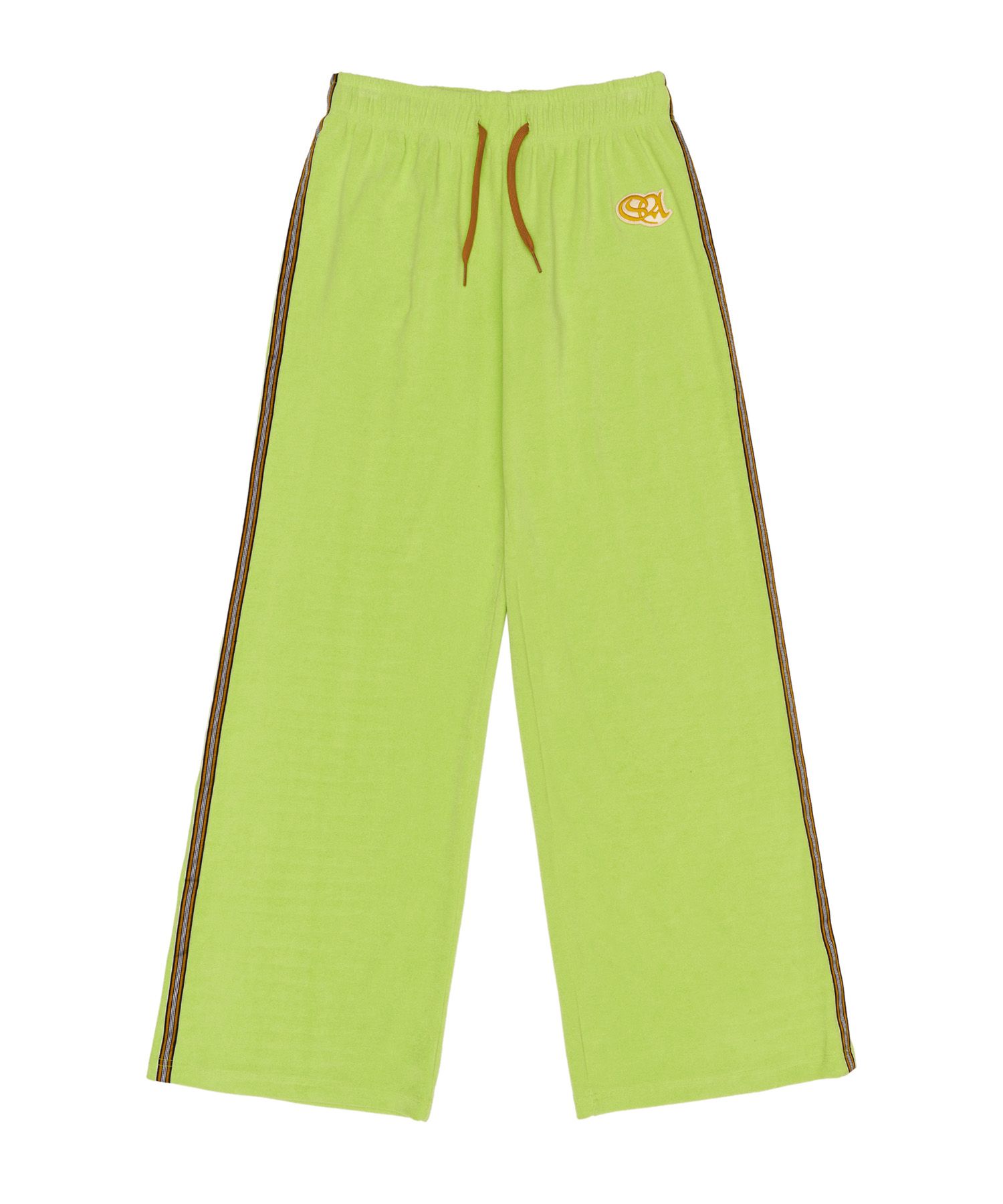 ★SCULPTOR★ Taped Towel Lowrise Pants Green SC23S426GR MUSINSA | SCULPTOR Taped Towel Lowrise Pants Green