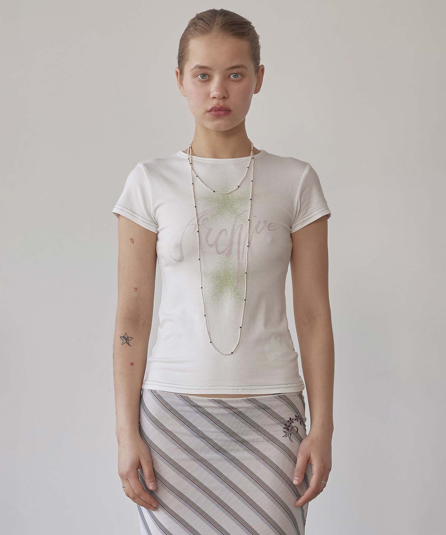 ★SCULPTOR★ Anew Archive Tee White SC23S247WH MUSINSA | SCULPTOR Anew Archive Tee White