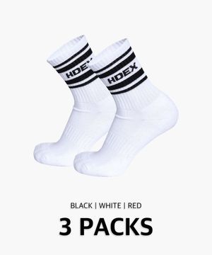 메인로고 스트라이프 삭스 3 pack