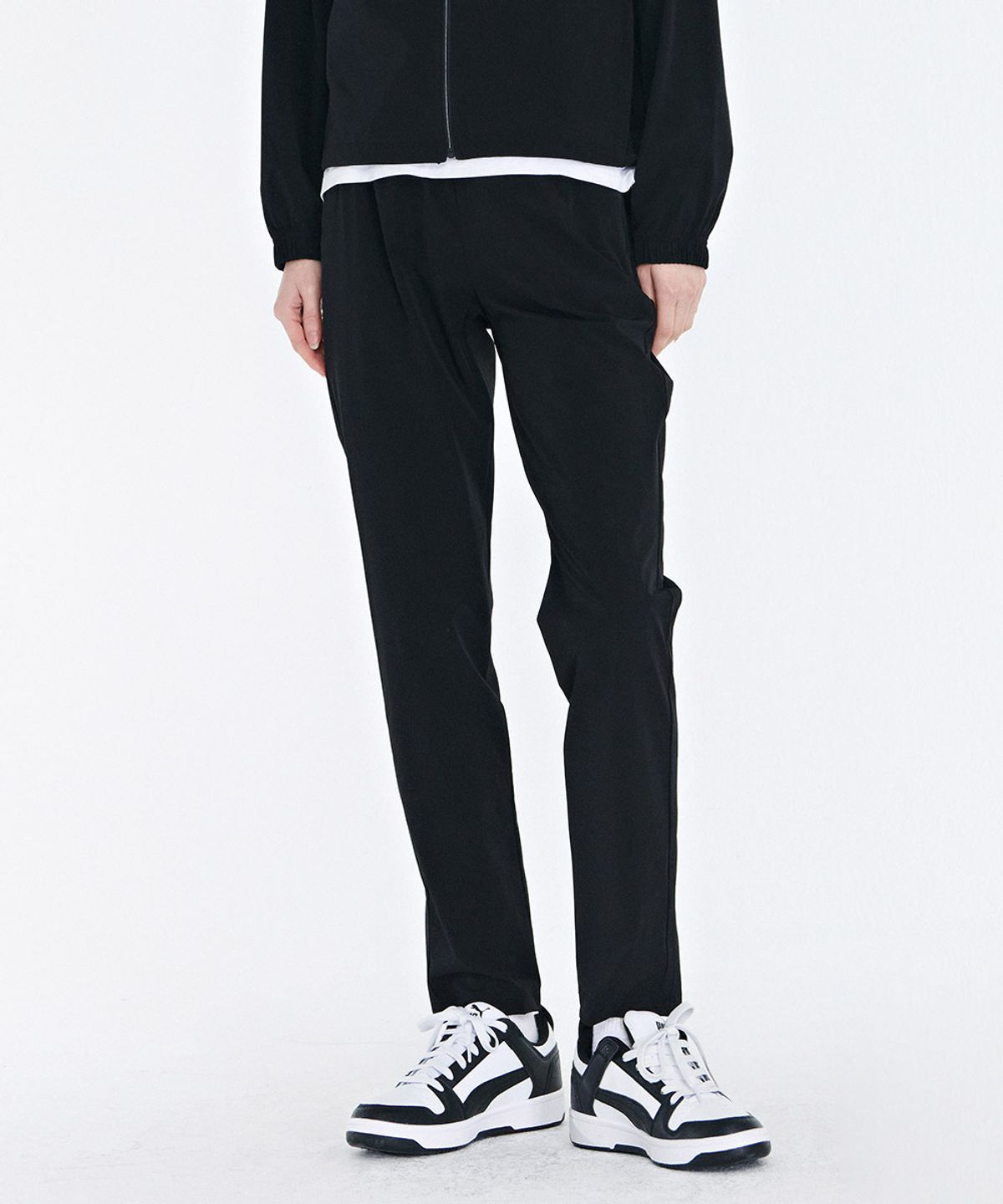 체이스컬트(CHASECULT) 여성 스포티브 슬림 웜업 팬츠-CBRG7271C03