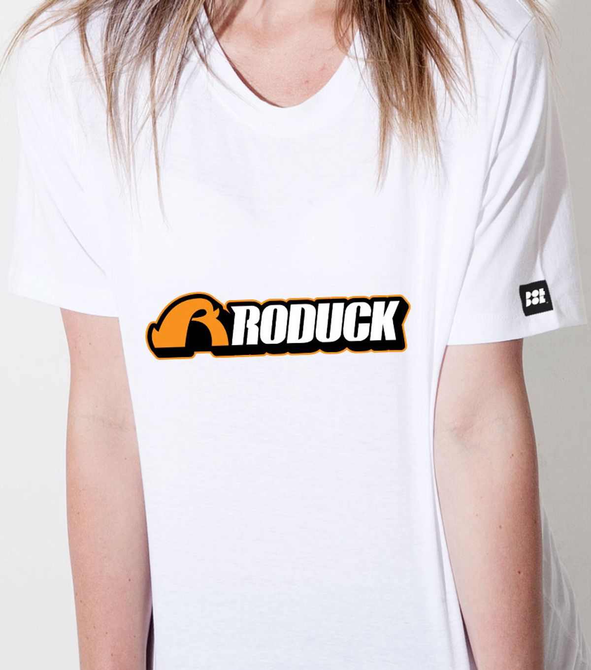 돌돌(DOLDOL) Roduck_T-shirts_02 로드자전거 오리 로덕 캐릭터 그래픽 티셔츠