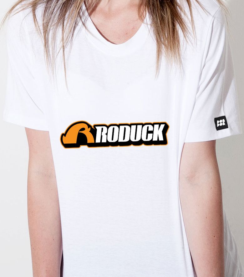 Roduck_T-shirts_02 로드자전거 오리 로덕 캐릭터 그래픽 티셔츠