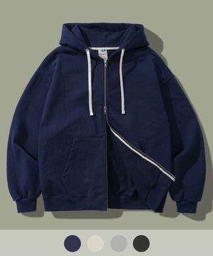 메테오 heavyweight 크럼블 후드집업 네이비 SJHD1392