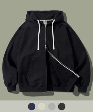 메테오 heavyweight 크럼블 후드집업 블랙 SJHD1392