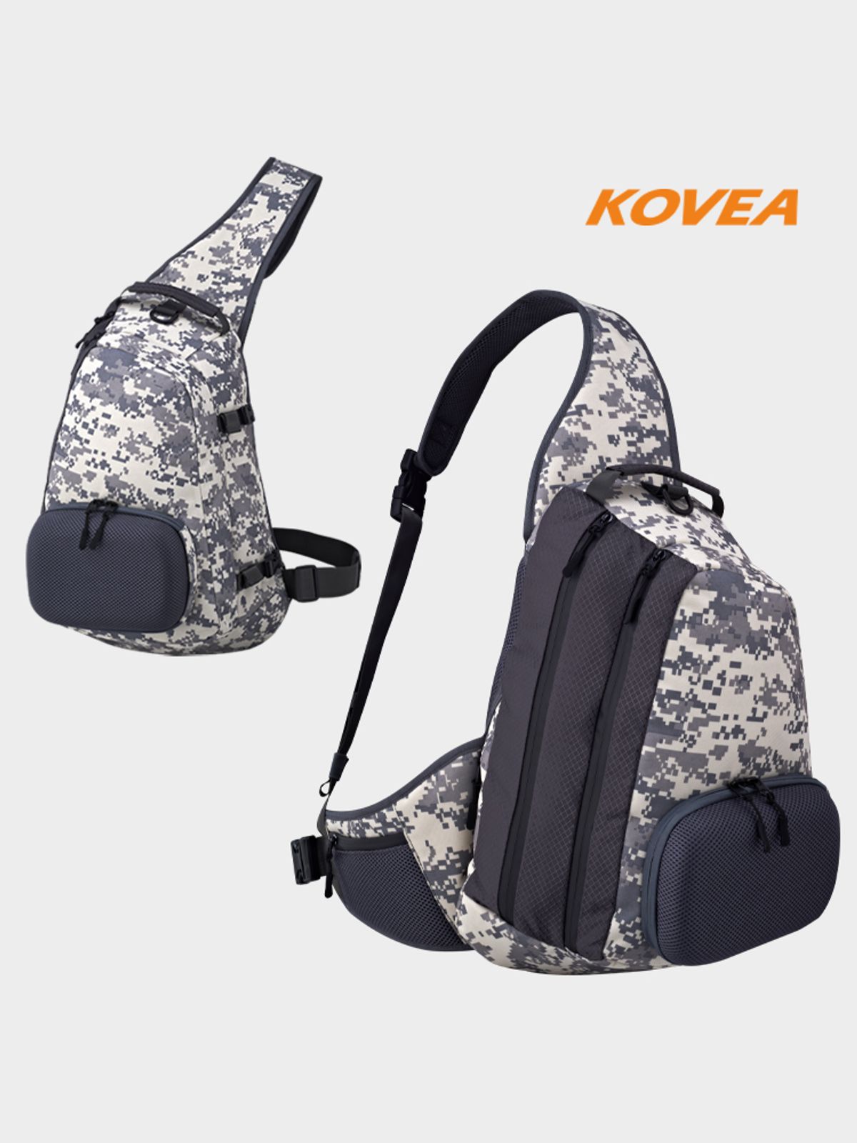 코베아 낚시(KOVEA FISHING) 피싱크로스백 낚시용 슬링백 낚시가방 KFB-103
