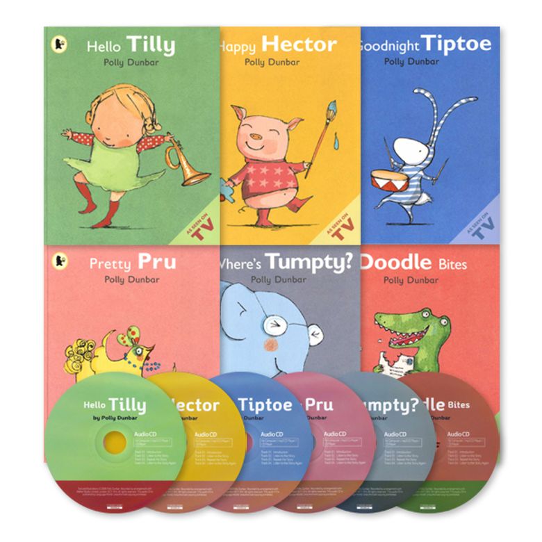 Tilly and Friends 6종 Book +CD Set