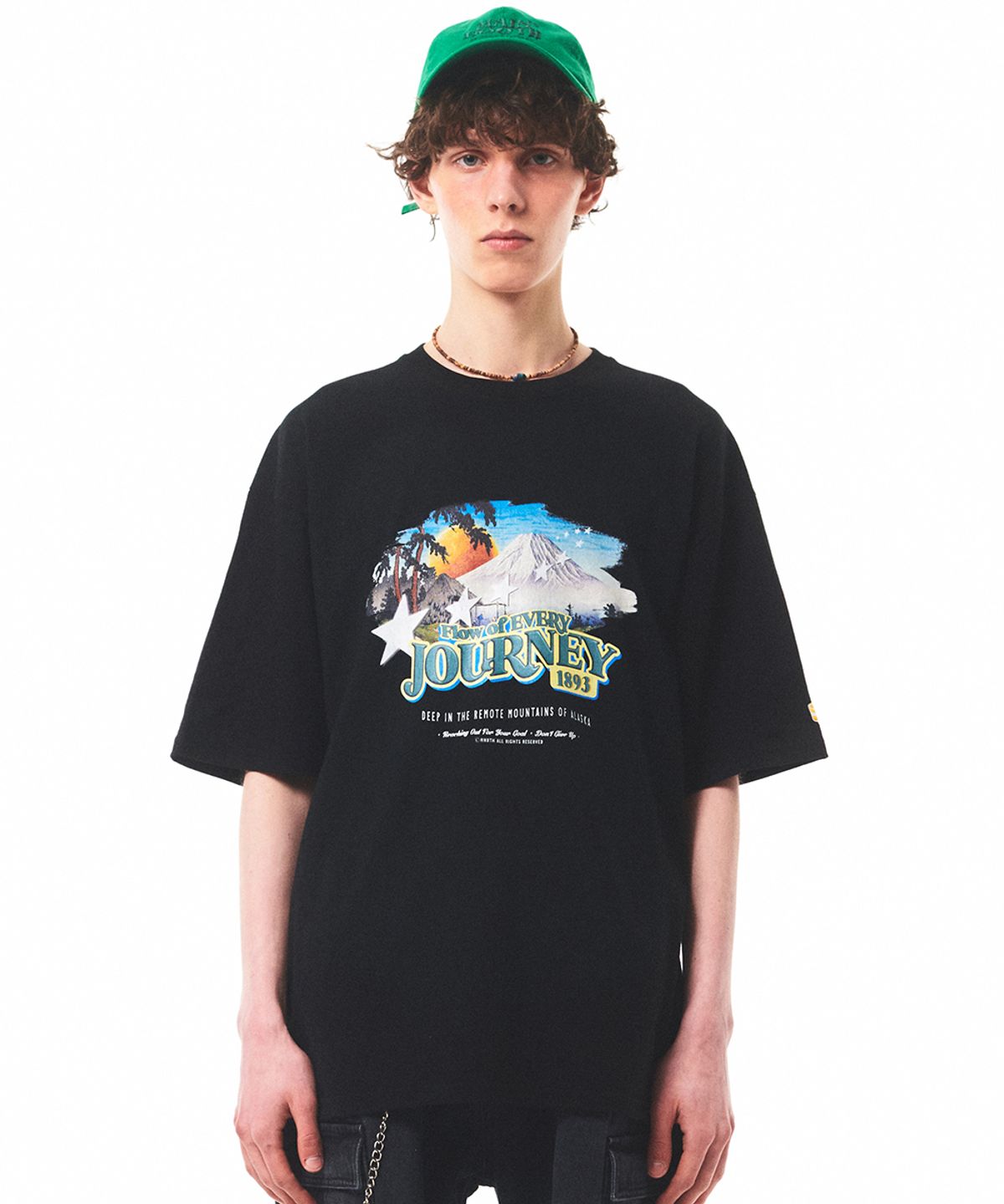 메인부스(MAINBOOTH) Cinema T-Shirt(BLACK)