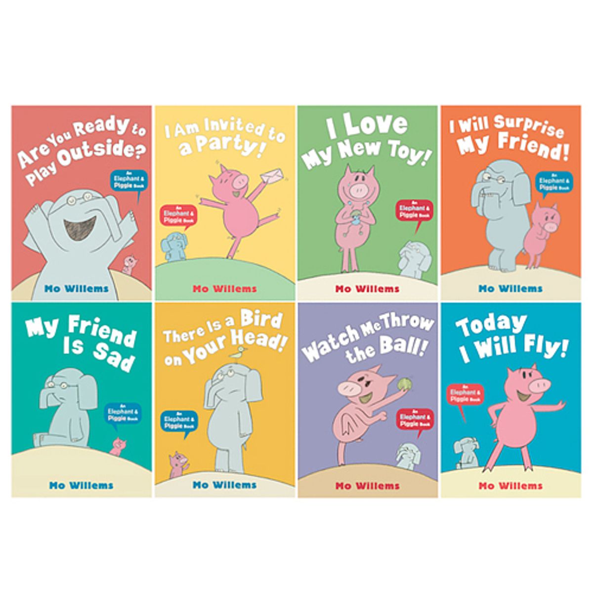 언어세상(LANGUAGE WORLD) 모 윌렘스 Elephant Piggie 픽쳐북 8종 세트