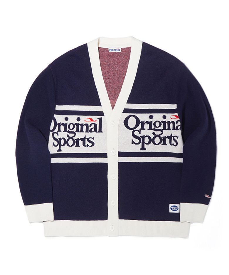 KNIT CARDIGAN NAVY