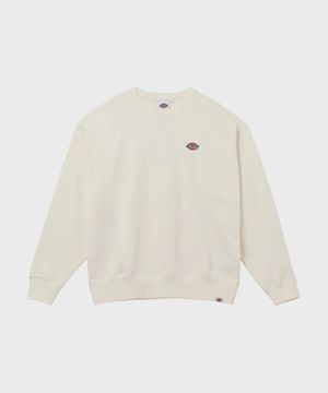 프렌치 테리 릴렉스드 스몰 자수 로고 크루넥 Egglet