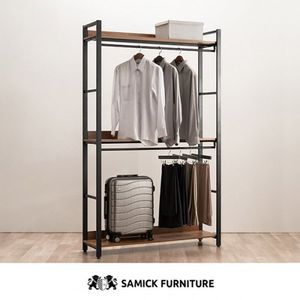 모더니크 시스템 옷장 드레스룸 1200 와이드 2단 행거형