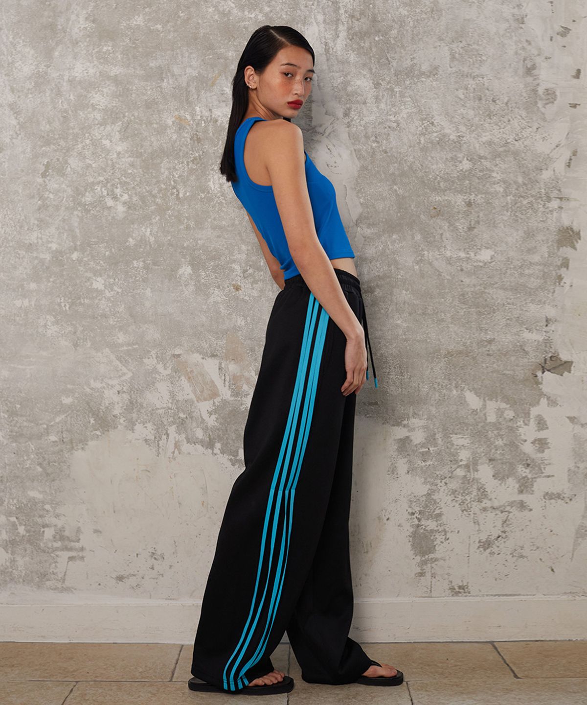 탑걸(TOPGIRL) FOUR STRINGS WIDE PANTS - TG SIGNATURE_T316BT701